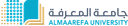 شعار جامعة المعرفة